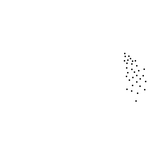 White silhouette of the state of Oregon, tilted to the right shaking out pepper. NW Pepper in white written underneath